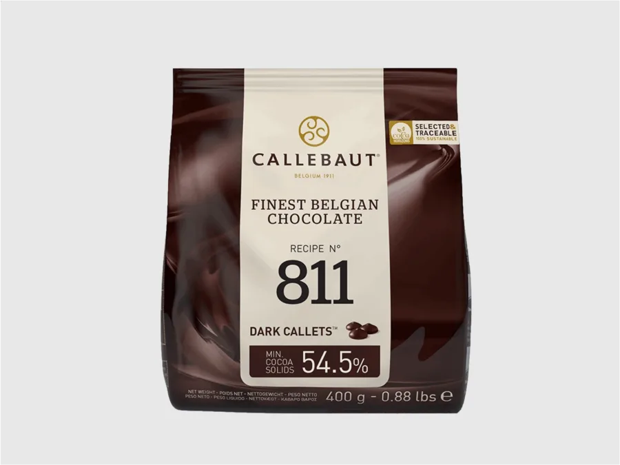 Callebaut 811NV étcsokoládé 400g